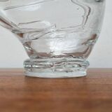 Vintage Glass Swan-Shaped Vase