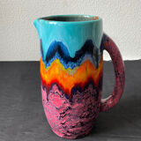 Ricard ceramic pitcher signed o.conguis