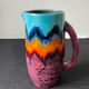 Ricard ceramic pitcher signed o.conguis