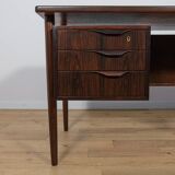 Mid-Century Freestanding Rosewood Desk, Denmark, 1960s