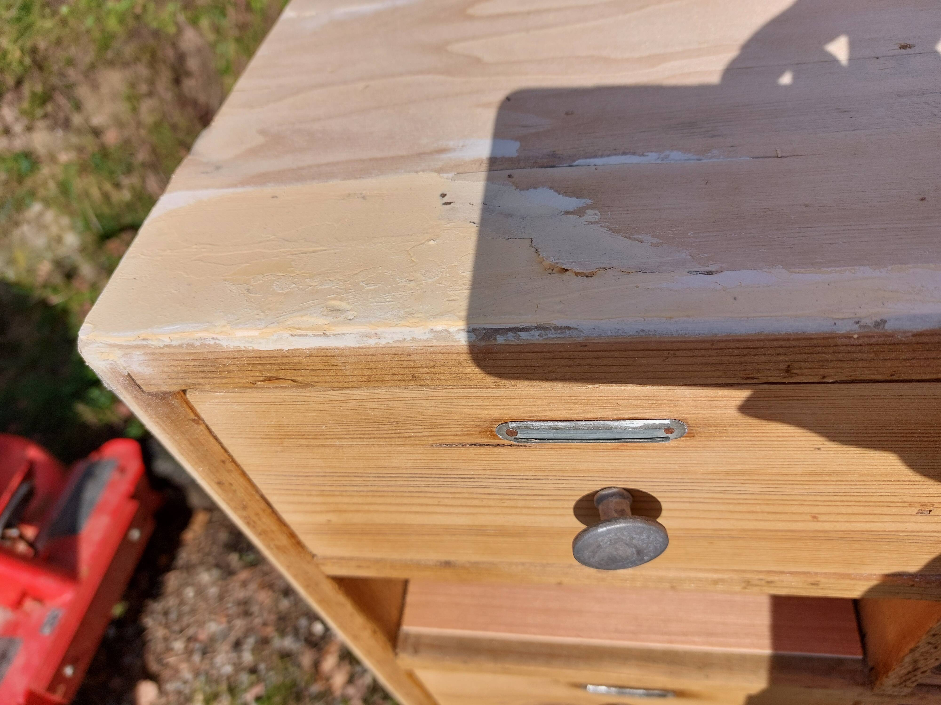 wooden workshop furniture, drawer unit