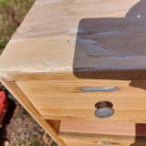 wooden workshop furniture, drawer unit