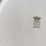 Oval ironstone platter from Saint Amand and Hamage, Medallion