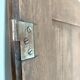 2 antique closet doors