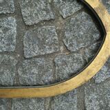 Golden baguette frame leafing 45 cm x 26 cm