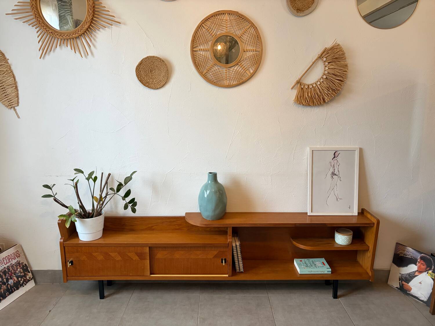 1960s vintage enfilade (shallow)