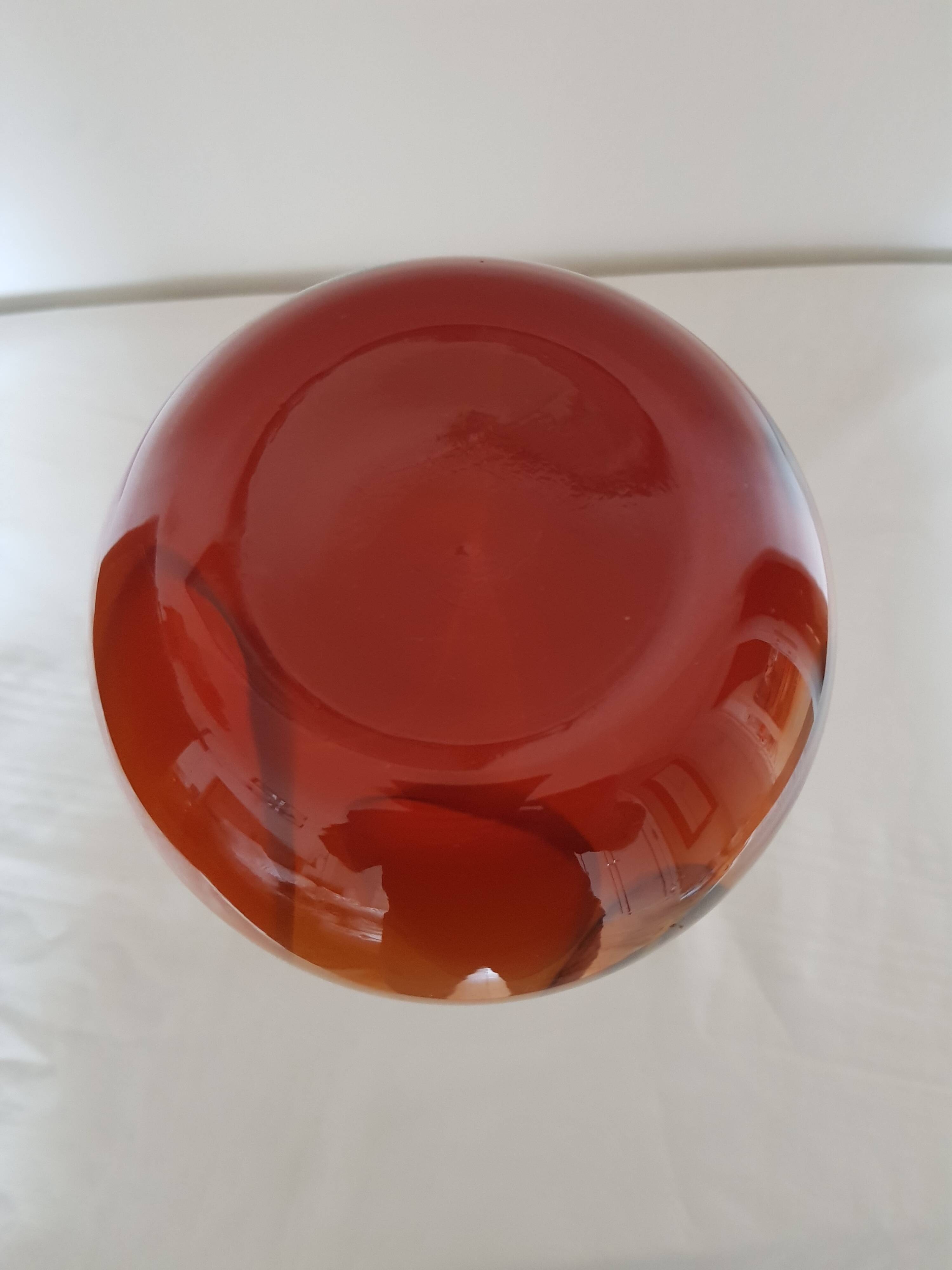 Vintage VB Opaline Florence vase H 35 cm