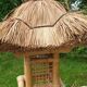 Paire de lampes paillote