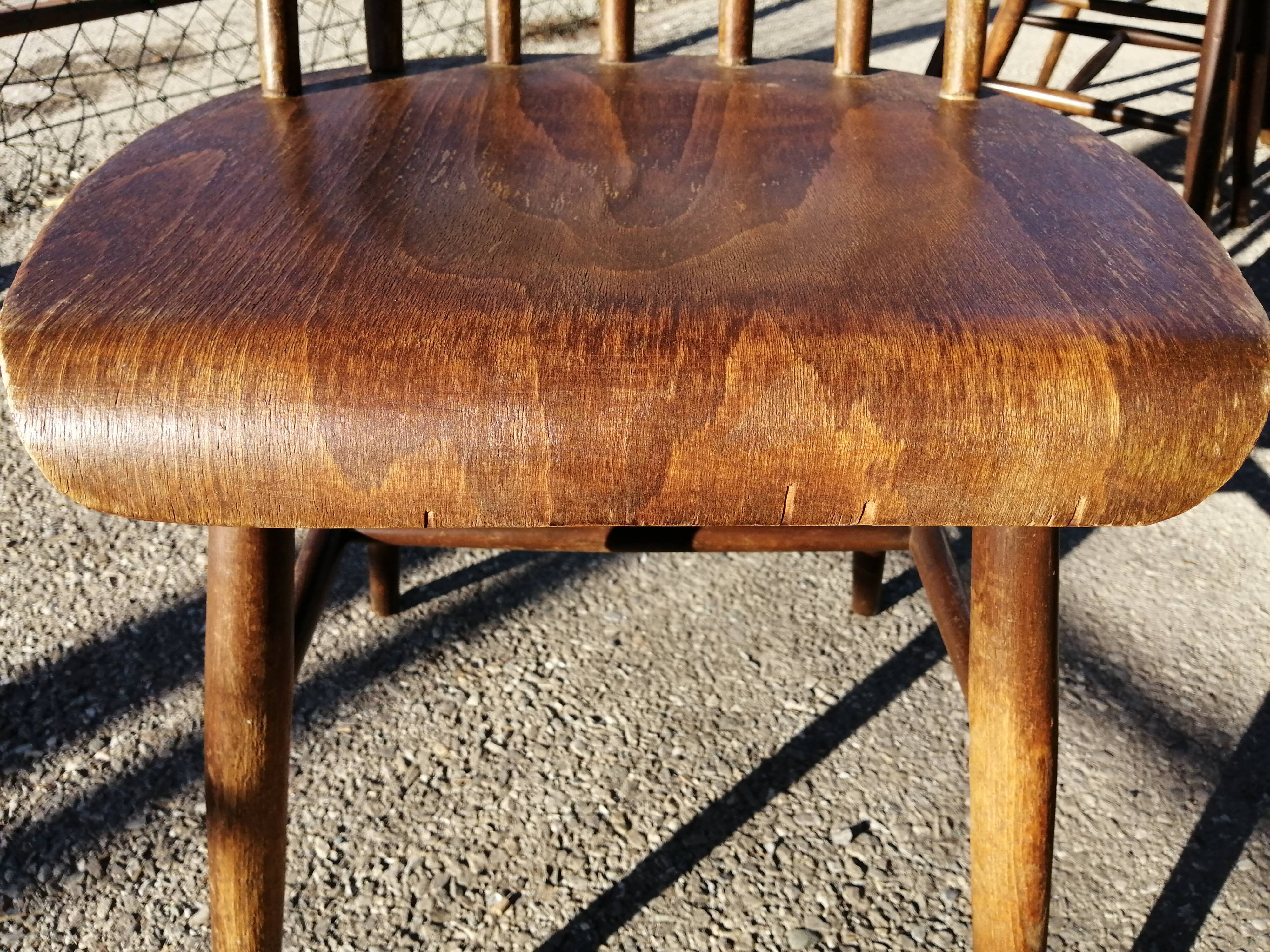 Series of 4 scandinavian chairs