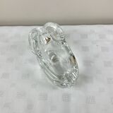 Solid crystal ram ashtray