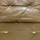 Fauteuil en cuir design scandinave Bernt Petersen 1960