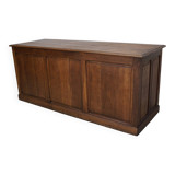 Antique French Oak Apothecary / Filing Cabinet / Kitchen Island, 1920/30s