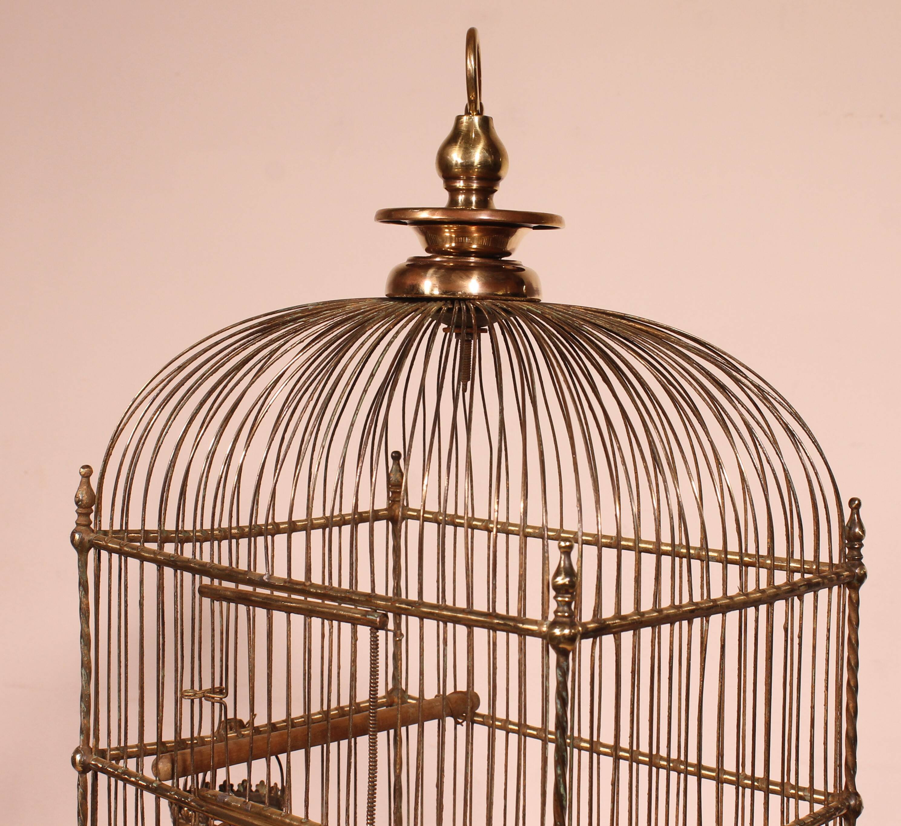 Brass Birdcage - 19th Century