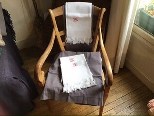 Serviettes de toilette en nid d'abeille