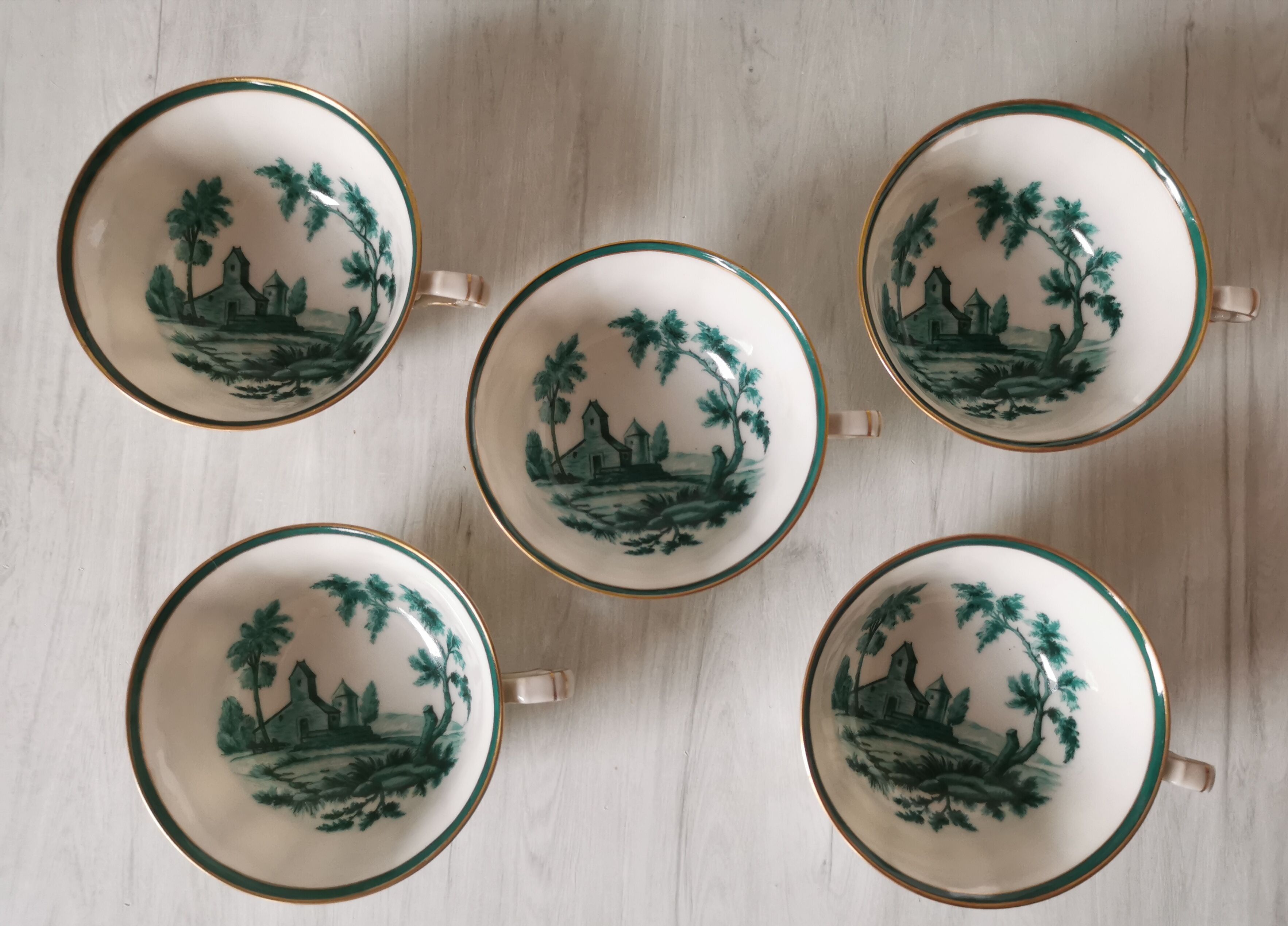 Dessert service and coffee Bernardaud Limoges