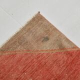 Red & Cream Classic Turkish Runner Rug, 75x296Cm