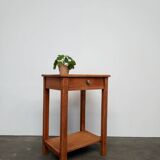 Entrance table - oak side table