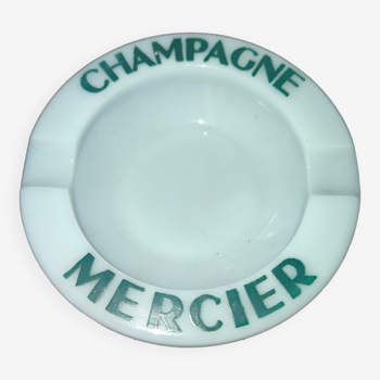 Ashtray champagne mercier green color