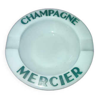 Ashtray champagne mercier green color