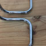 Lamppost for Ikea, space age, orange spot, 70s