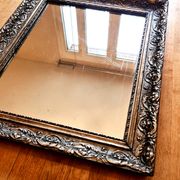 Antique silvered mirror "Barthélémy" – elegance and poetry of time