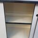 Buffet formica rouge blanc gris - année 1960