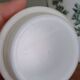 Italian opal glass jar