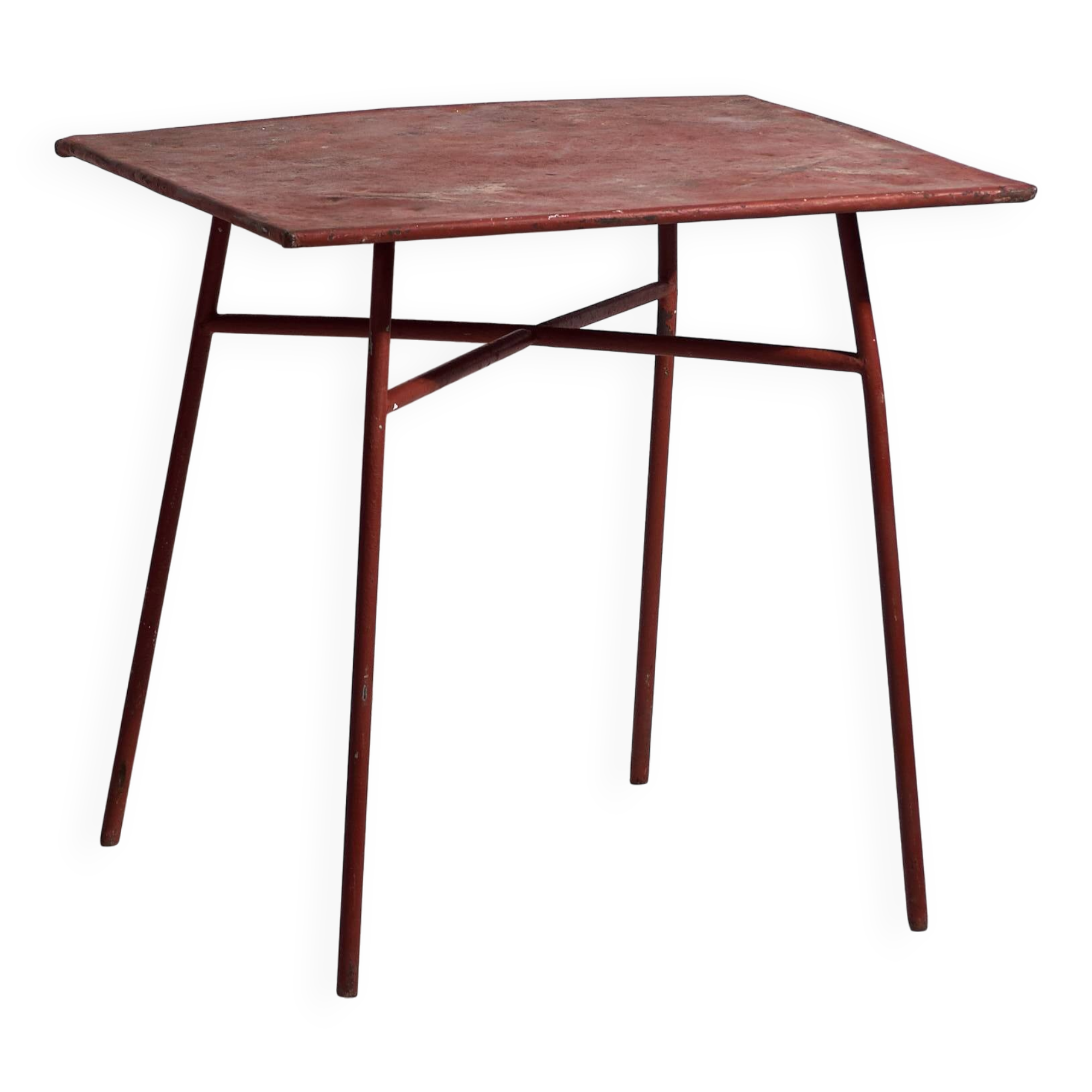 Antique red outdoor table (c.1920)