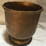Cache pot en laiton