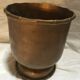 Brass pot cover
