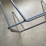 Minimalist, industrial side or coffee table, Arnold Bueno de Mesquita, 1950s