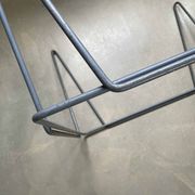 Minimalist, industrial side or coffee table, Arnold Bueno de Mesquita, 1950s