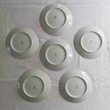 Assiettes porcelaine Fragonard vintage