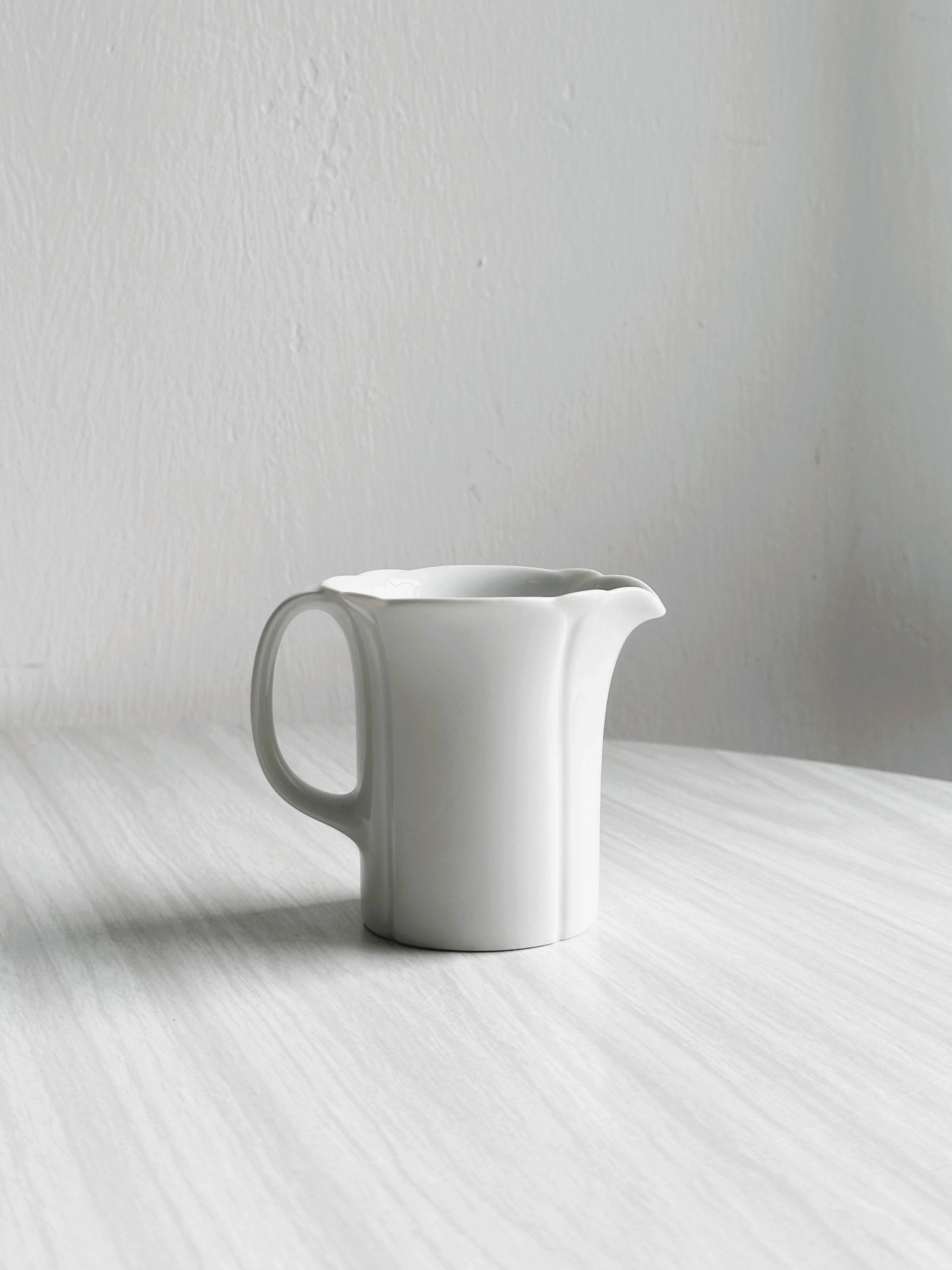 White porcelain sauce boat