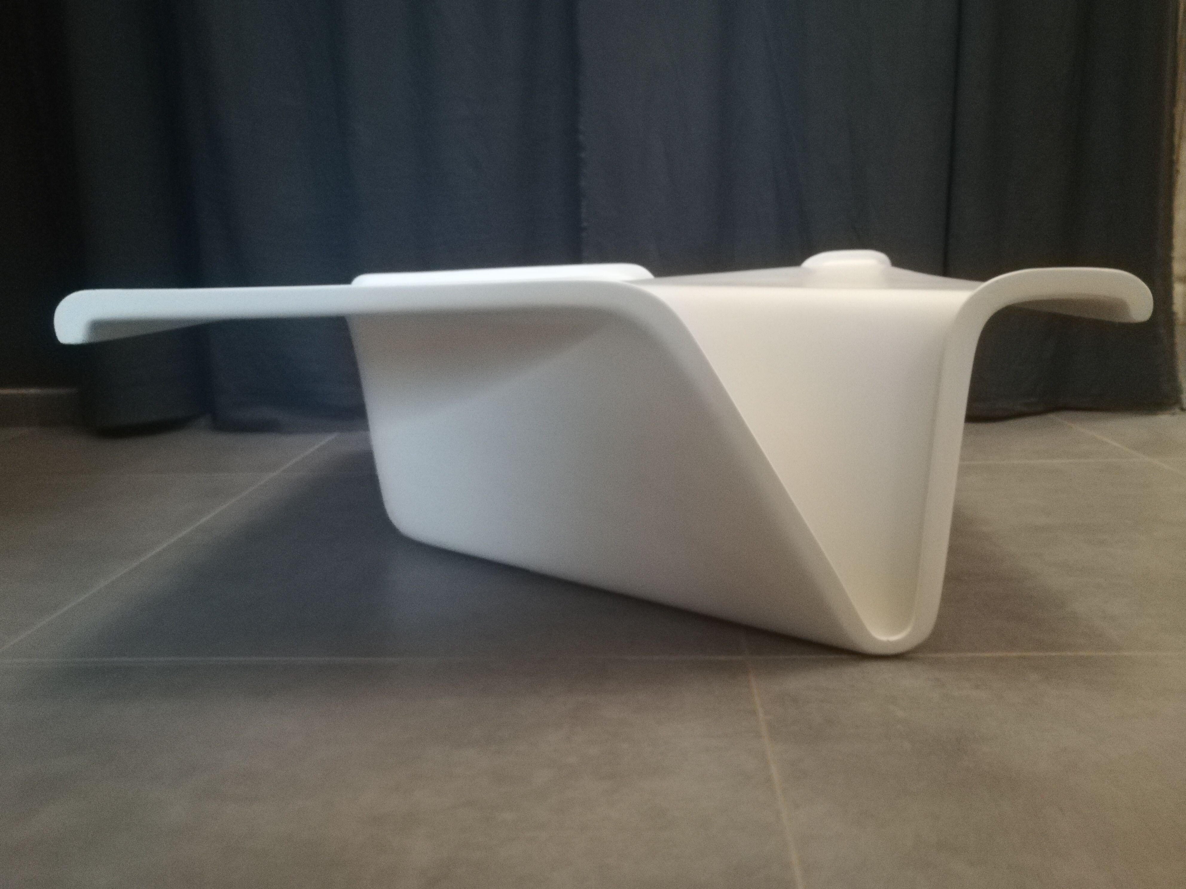 Kappa coffee table by Leonardi and Stagi
