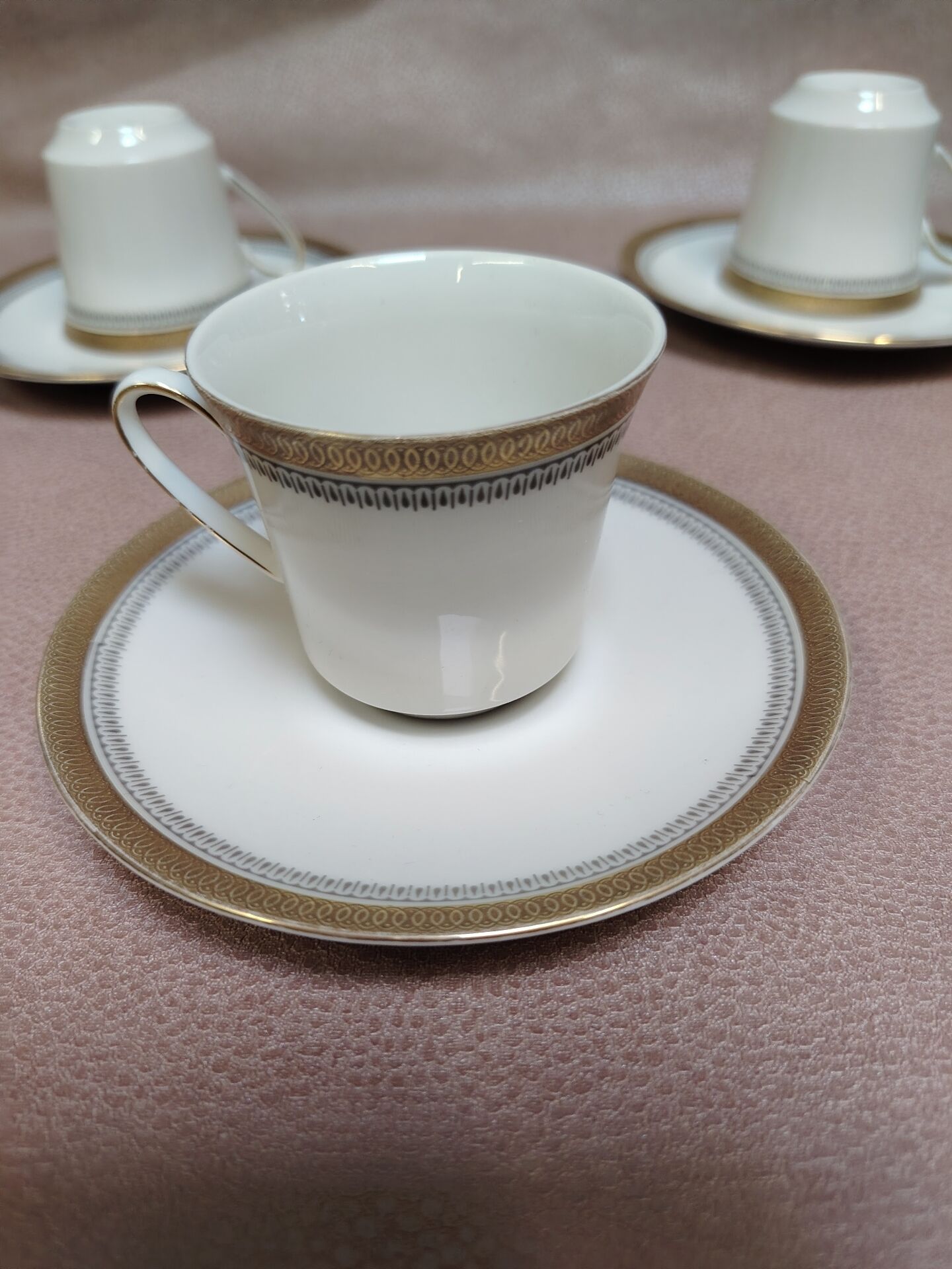 Set of 3 cups and saucers Winterling Bavaria