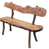 Old Brutalist Bench