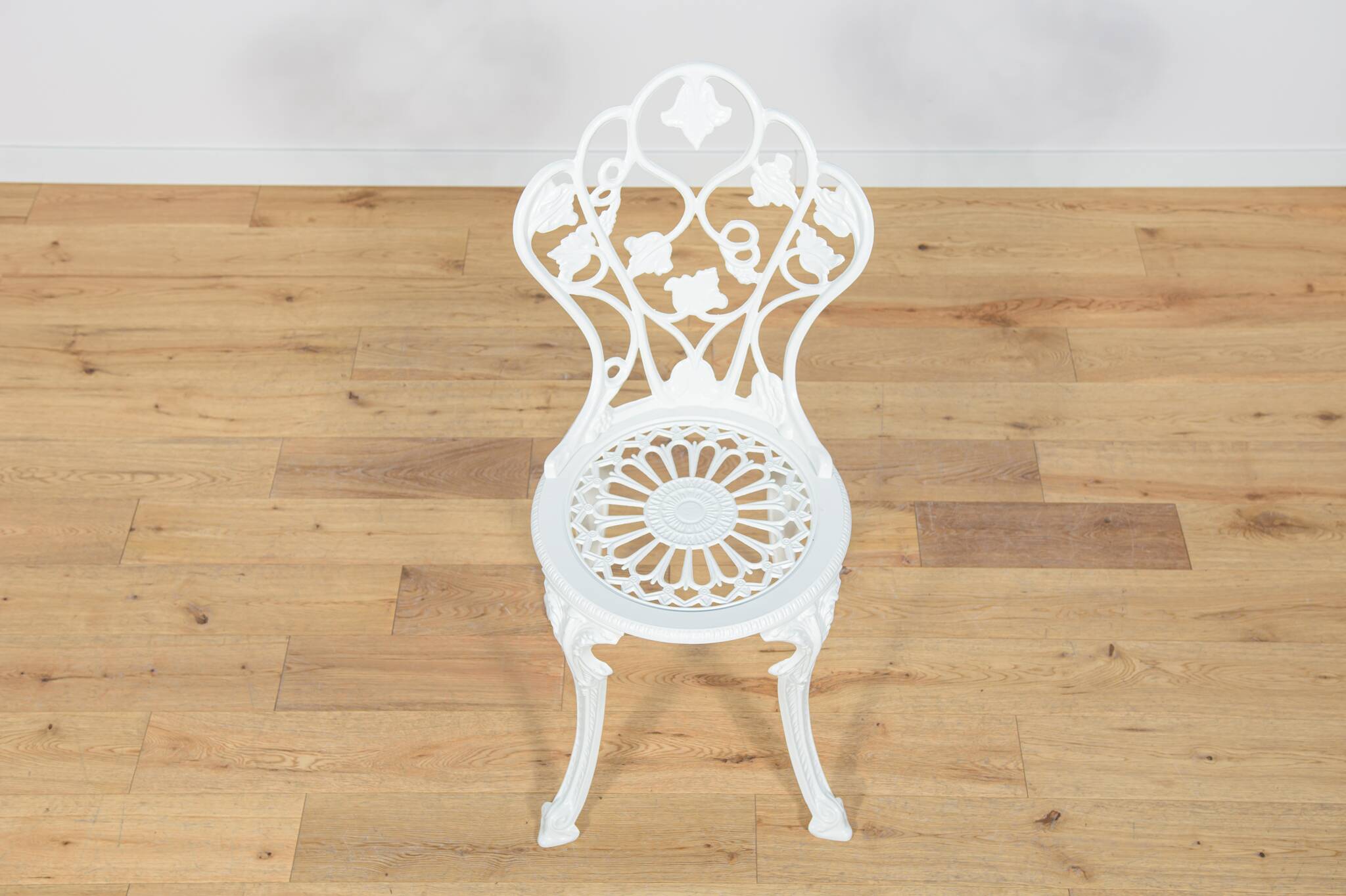 Art Nouveau Aluminum Garden Chairs, 1950s, United Knigdom, Set of 5