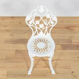 Art Nouveau Aluminum Garden Chairs, 1950s, United Knigdom, Set of 5