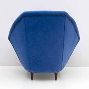 Pair of Ico Parisi MidCentury Modern Italian Armchairs for Ariberto Colombo