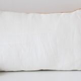 Rectangular cushion 100% Wool & Linen Yellow