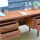 By G-Plan teak desk