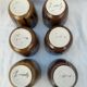 6 stoneware cups