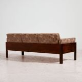 MK11213 Three-seater rosewood sofa