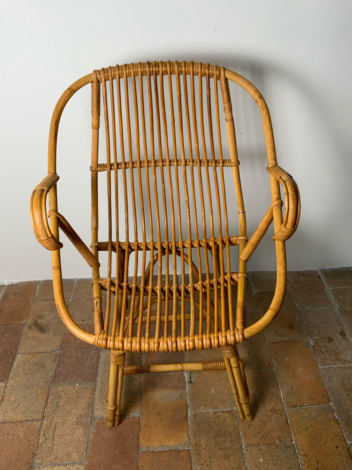 Vintage rattan chair
