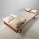 Mid-century teak daybed, 1960s