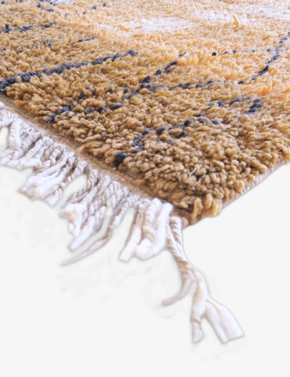 Orange Berber Rug - 272 x 163 cm