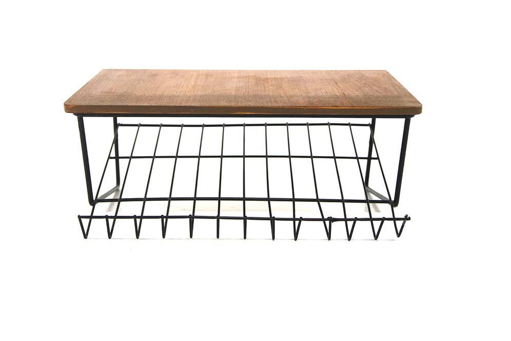 Étagère murale scandinave en teck, Suède 1960