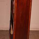 open mahogany library with inlays - 19th century