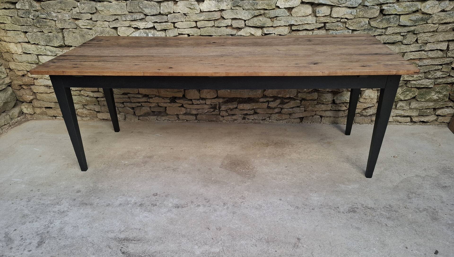 Oak farmhouse table 200cm